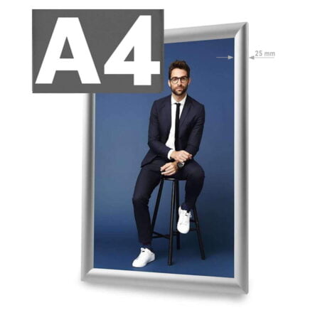 Ramka OWZ Standard A4 (srebrna)