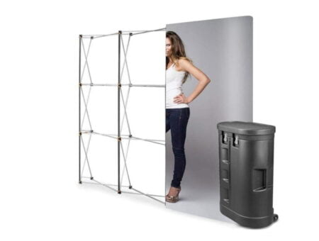 Ścianka Magnetic Pop Up Standard - 3x3, prosta, w ambonie