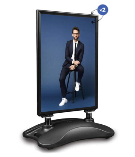 Potykacz Hampton czarny - B2