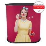 Trybunka Promo 1 z półką - MOCNY BLAT