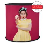 Trybunka Promo 2 z półką - MOCNY BLAT