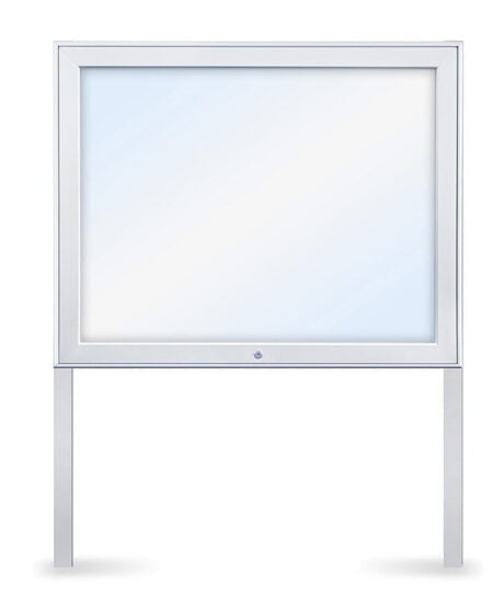 Gablota sołecka otwierana do góry