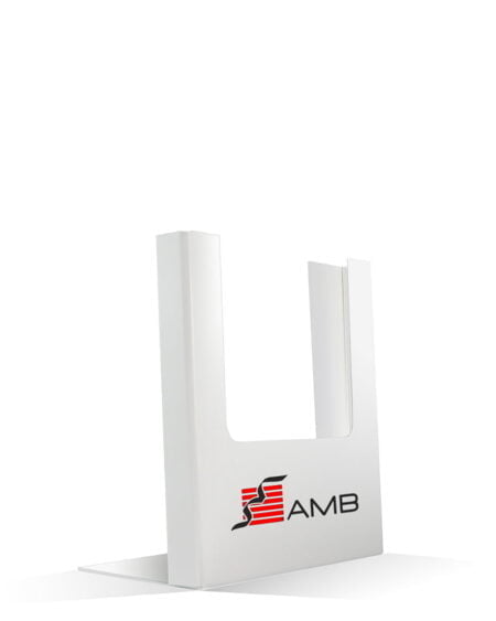 Stojak na ulotki A4 z logo WHITE