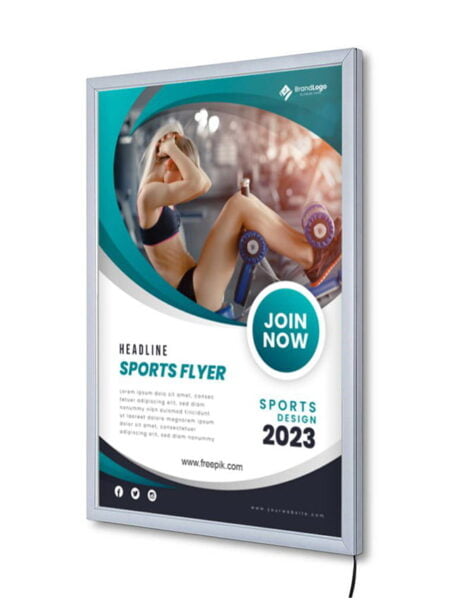 Podświetlana rama LED A0