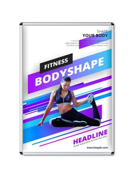 RAMKA ZATRZASKOWA A0, PROFIL 25 MM