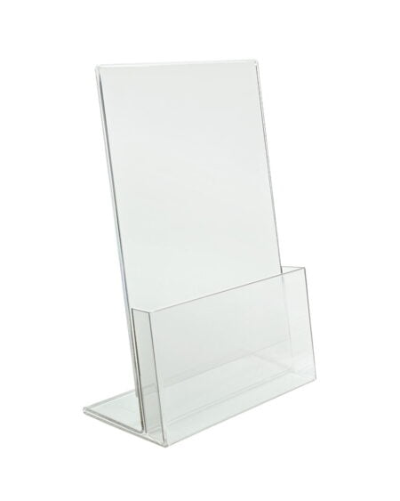 Stojak na ulotki A5 z zakładką