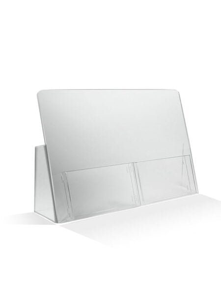 Stojaki na ulotki A4x2 grubość 3 mm